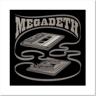 Megadeth Exposed Cassette Posters and Art